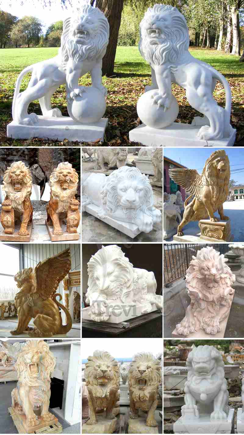 lion-statue-meaning-Trevi-Sculpture