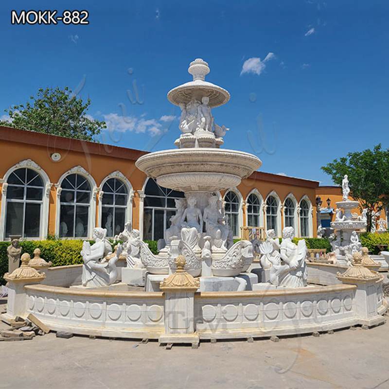 large marble fountains