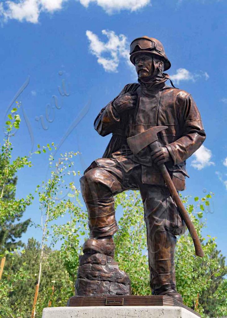 National Fallen Bronze Firefighters Statue - Trevi Statue