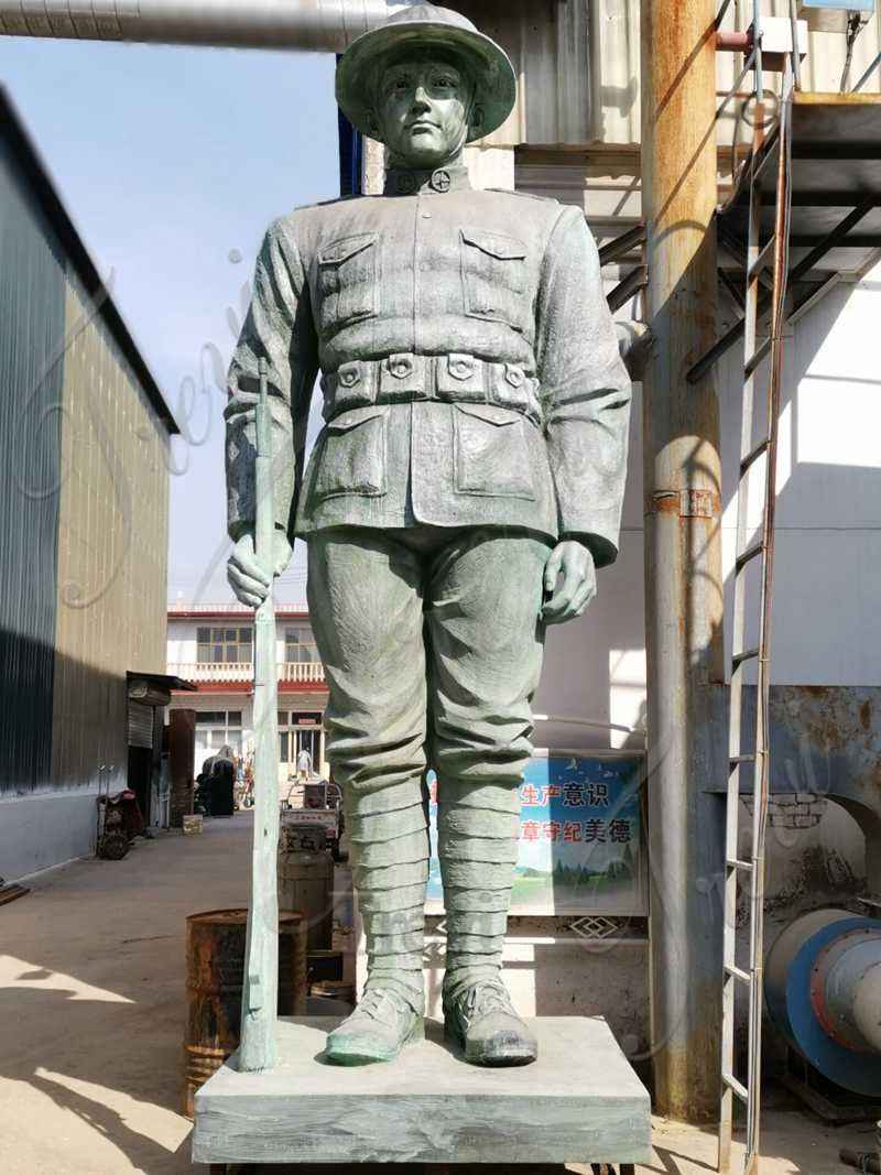 Bronze Soldier Statue Introduction: