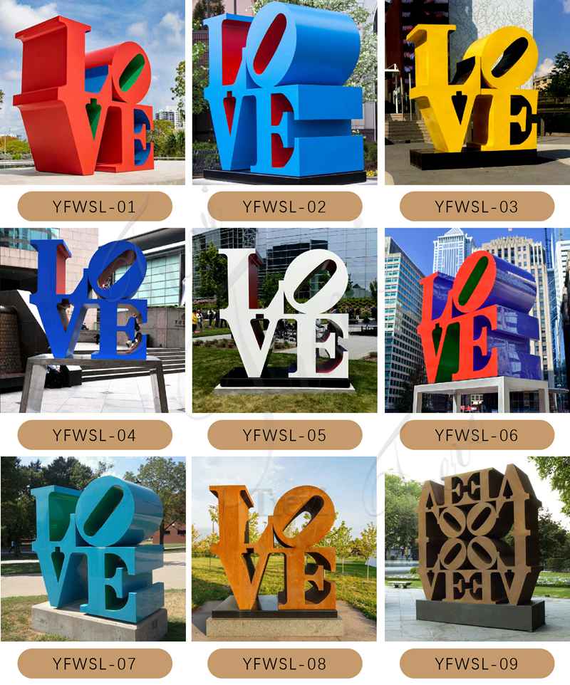 LOVE sculpture - Trevi Sculpture (8)