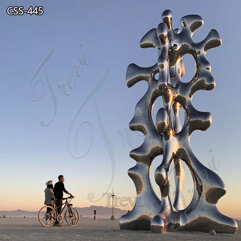 Mirror Stainless Steel Sculpture - YouFine Sculpture