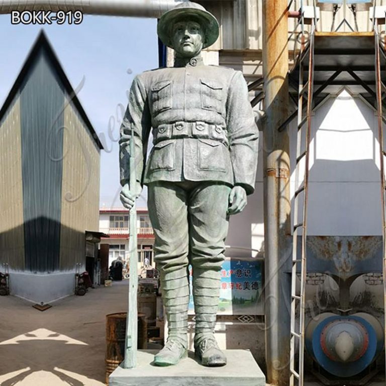 Bronze Soldier Statue Introduction: