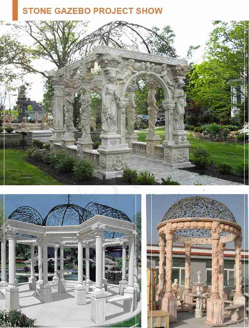 Outdoor gazebo - Trevi Sculpture