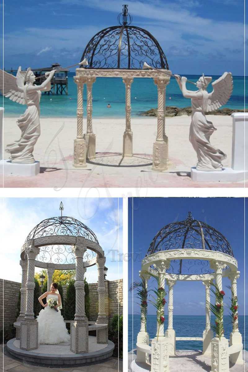 Outdoor gazebo - Trevi Sculpture