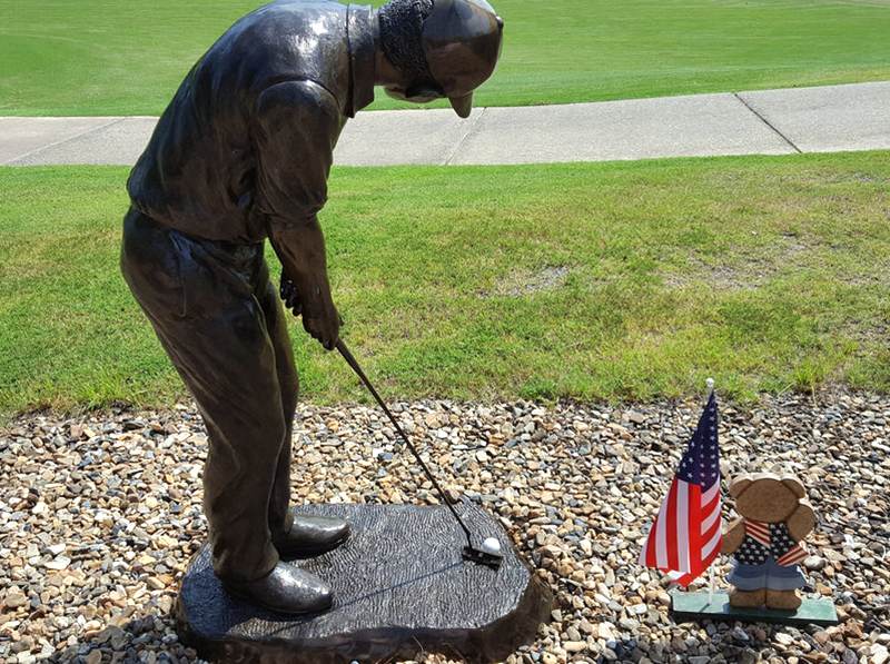 golf ball sculpture