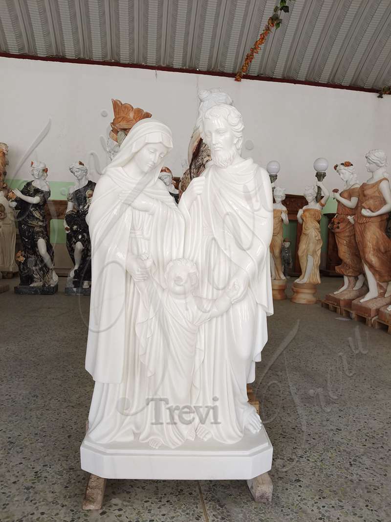 Holy Family Statue Details: