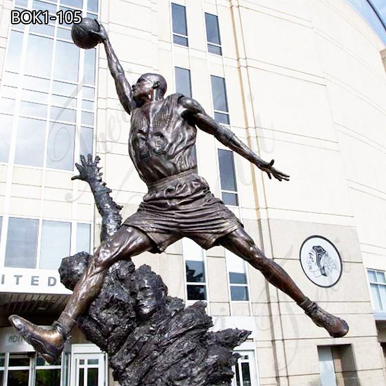 Michael Jordan statues-Trevi Sculpture