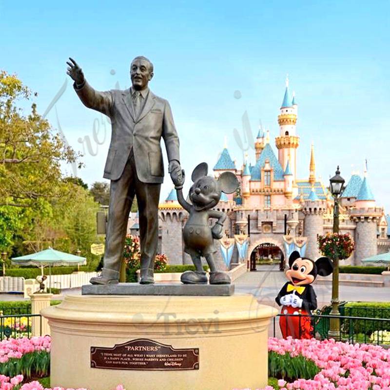 Where is the Disney World Partner Statue?