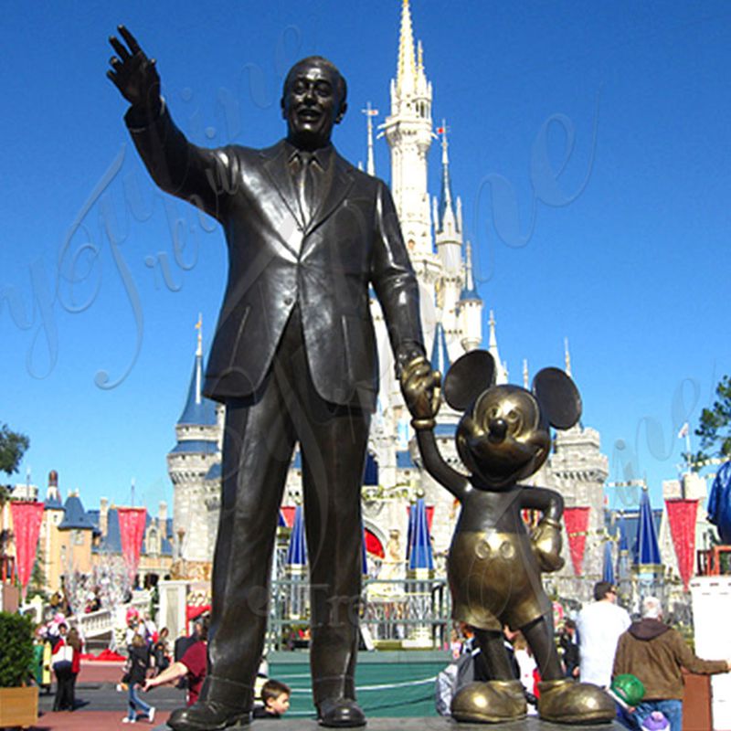 Where is the Disney World Partner Statue?