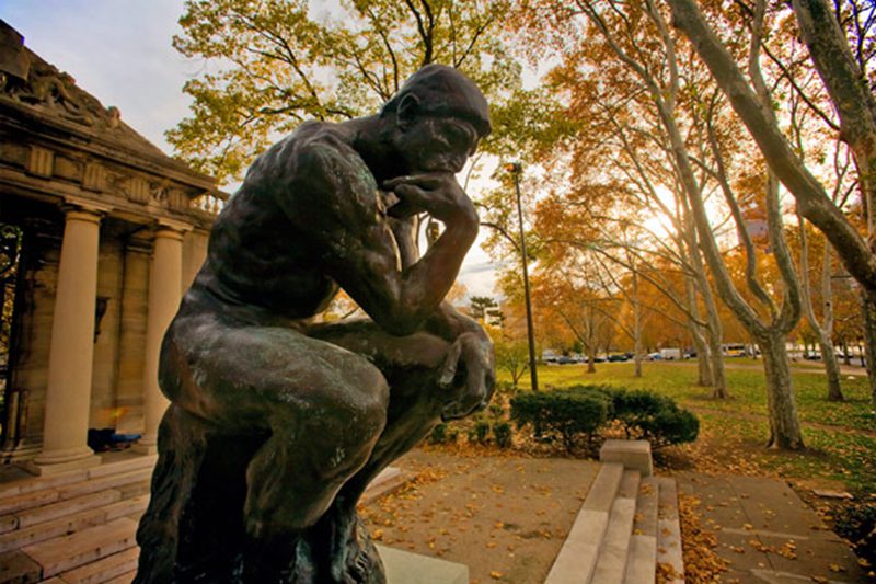 rodin the thinker sculpture-Trevi Sculptue