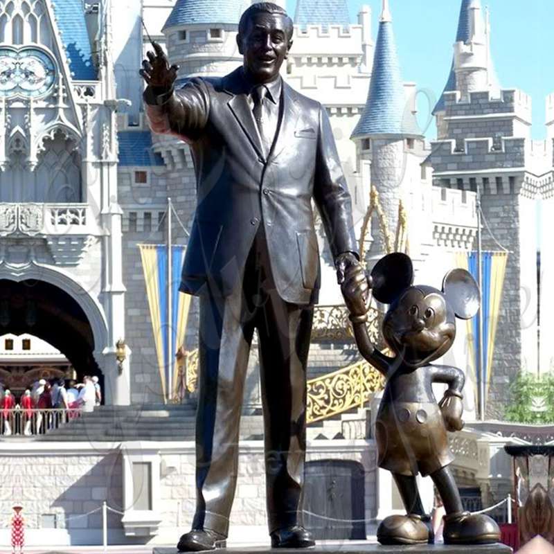 Where is the Disney World Partner Statue?
