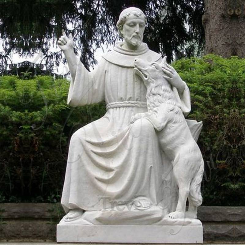 vintage St.Francis statue-Trevi Sculpture