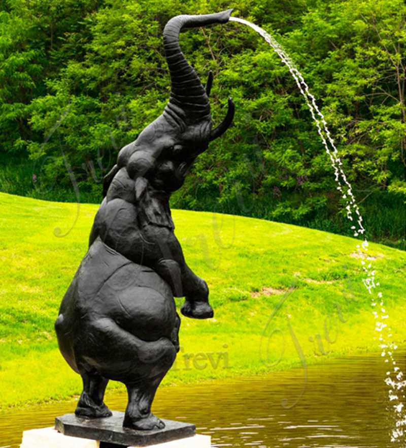 Elephant Fountain Details: