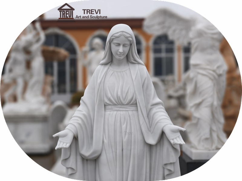 marble virgin mary