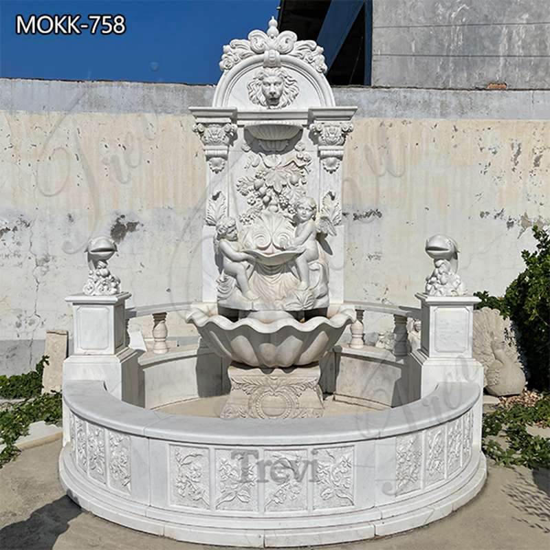 1.marble wall fountain-Trevi Sculpture