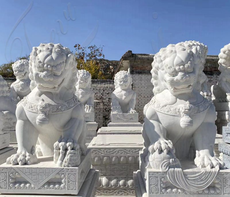 Chinese foo dog sculpture - Trevi Sculpture (3)