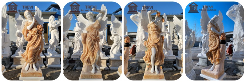 beautiful marble statues