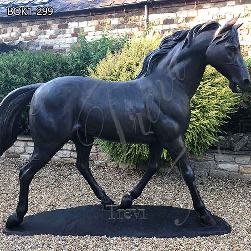 life size bronze horse statues for sale-Trevi Sculpture
