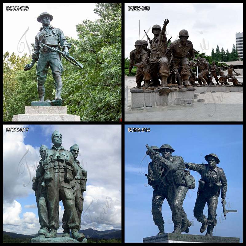 outdoor military statues for sale-Trevi Sculpture