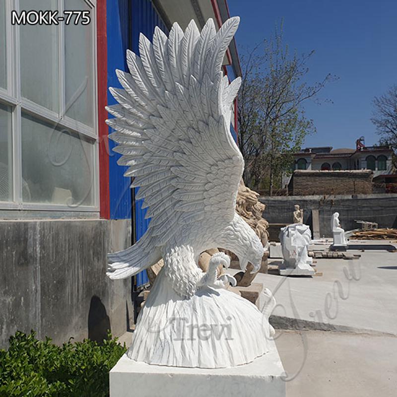 1.marble eagle statue-Trevi Sculpture