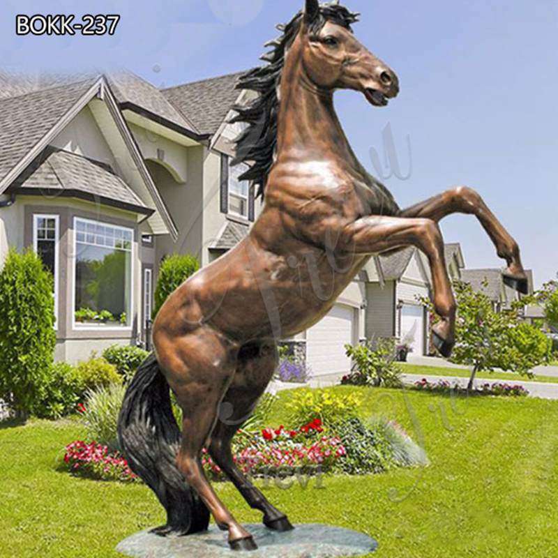 1.rearing horse sculpture-Trevi Sculpture