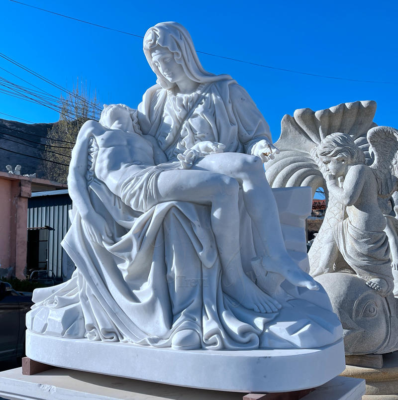 Marble Pieta statue-Trevi Statue