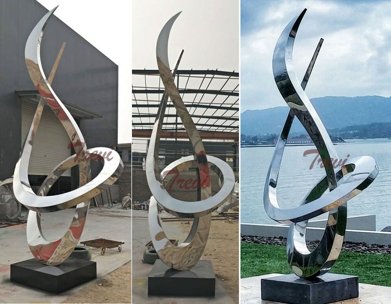 making process of abstract sculptures-Trevi Sculpture