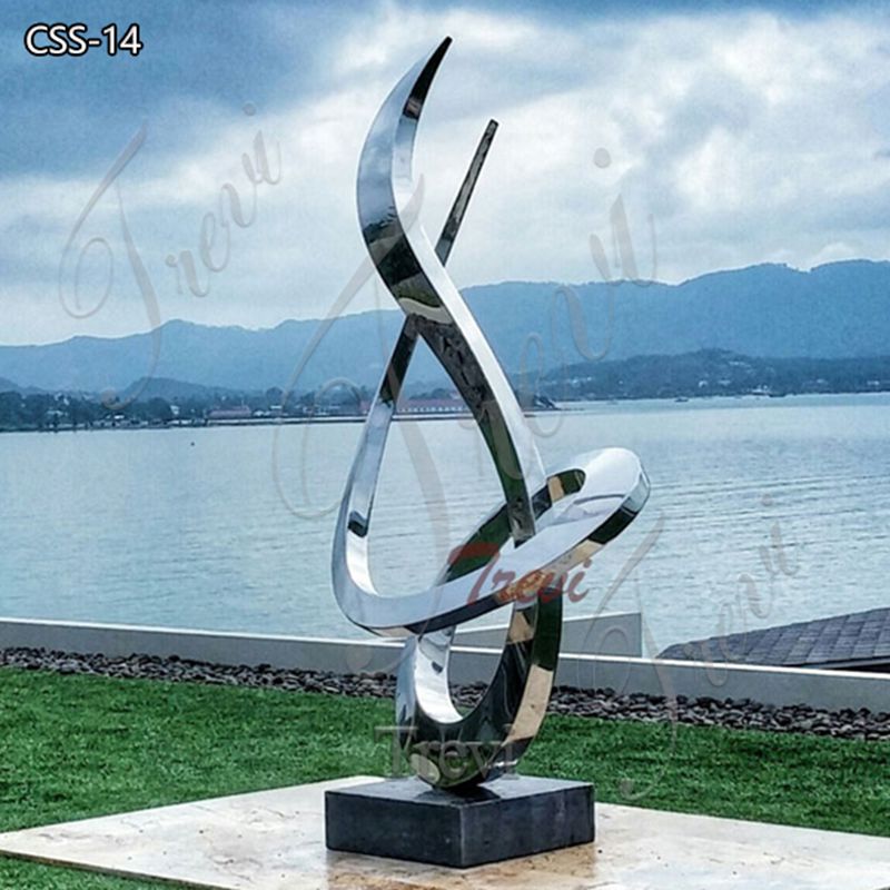 stainless steel abstract sculpture-Trevi Sculpture