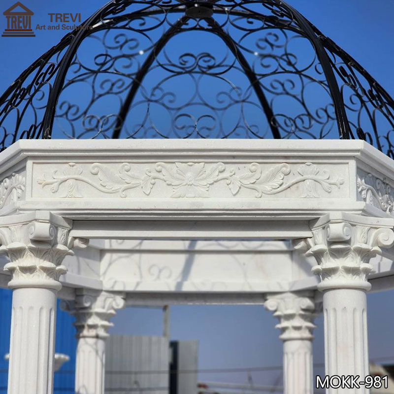 White-Marble-Gazebo-Outdoor-Factory-Supplier