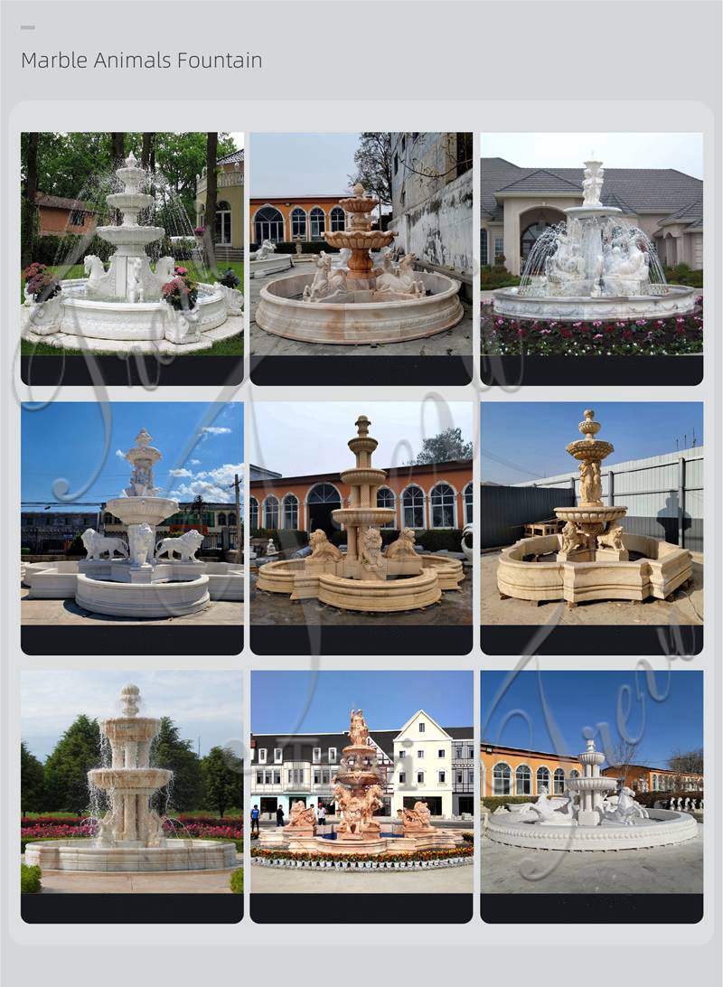 different marble fountains for sale-Trevi Sculpture
