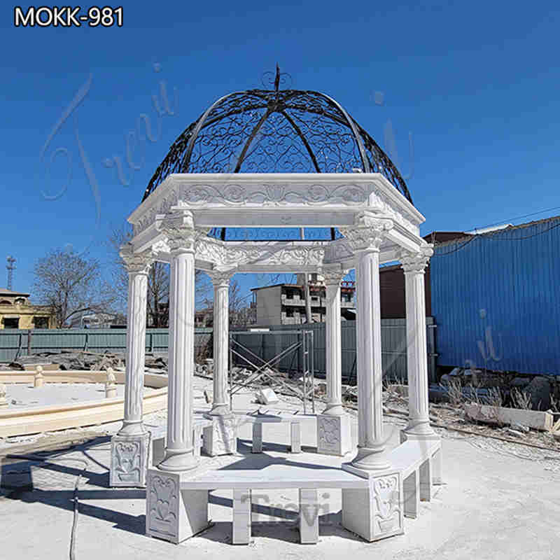 marble gazebo outdoor-Trevi Sculpture
