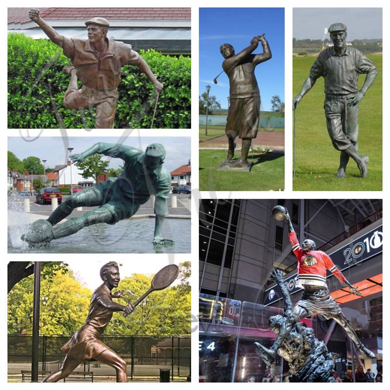 more sports statues for sale-Trevi Sculpture