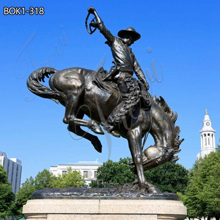 Bronco Buster Statue-Trevi Statue