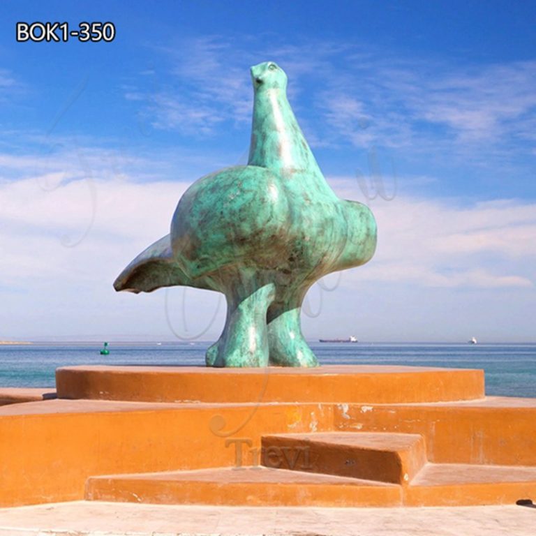 Bronze dove sculpture-Trevi Sculpture
