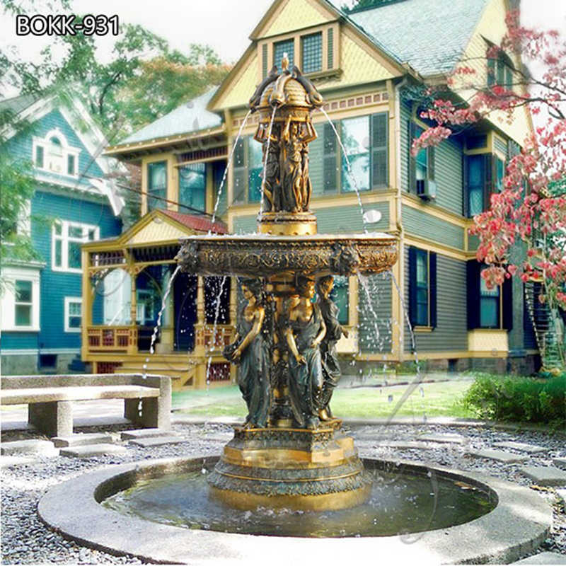 Luxurious Bronze Statue Fountain Wholesale BOKK-931