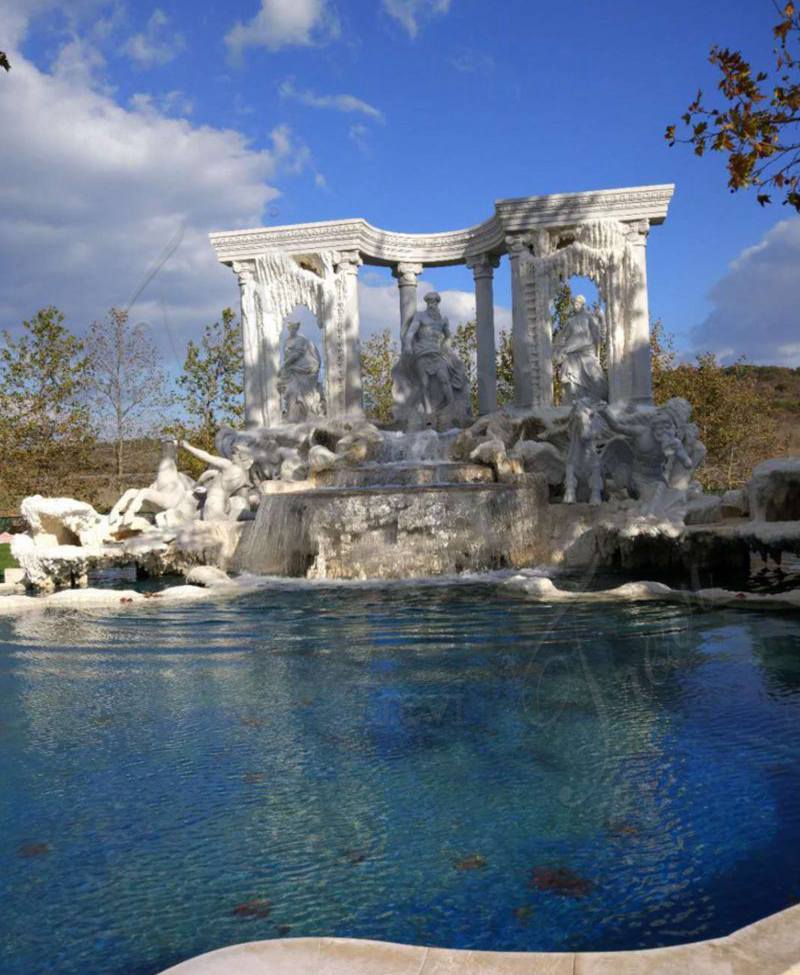 Trevi Fountain made for a Bulgarian Castle 