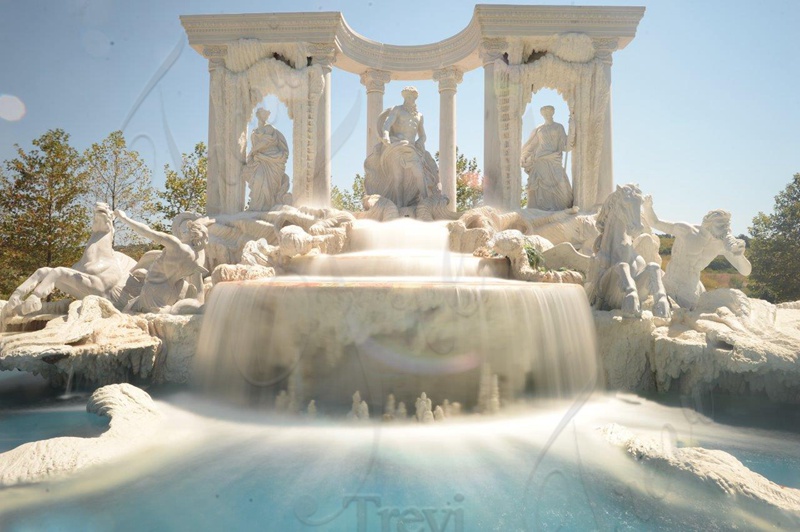 Trevi Fountain made for a Bulgarian Castle