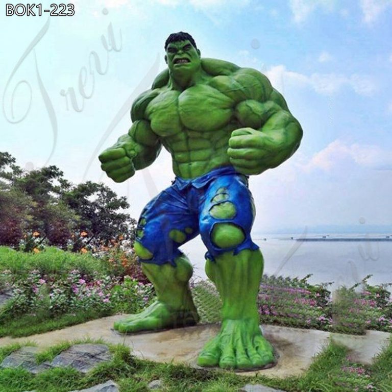 bronze Hulk statue -Trevi Statue