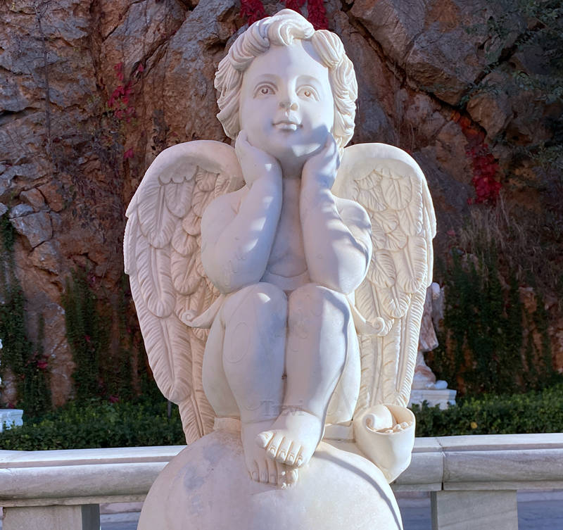 cherub angel statue-Trevi Statue