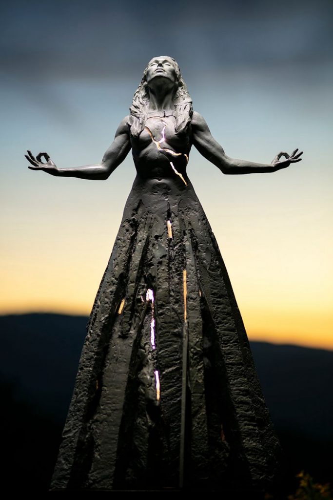 expansion by paige bradley- Trevi Sculpture