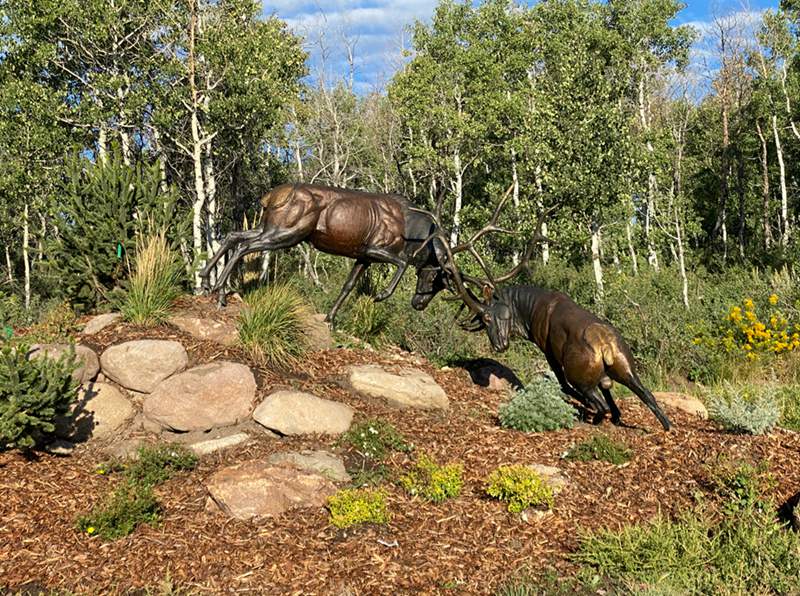 feedback photo of elk statue-Trevi Statue