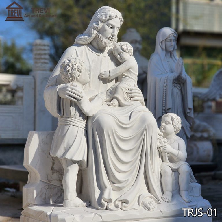 jesus and Children Statue-Trevi Statue