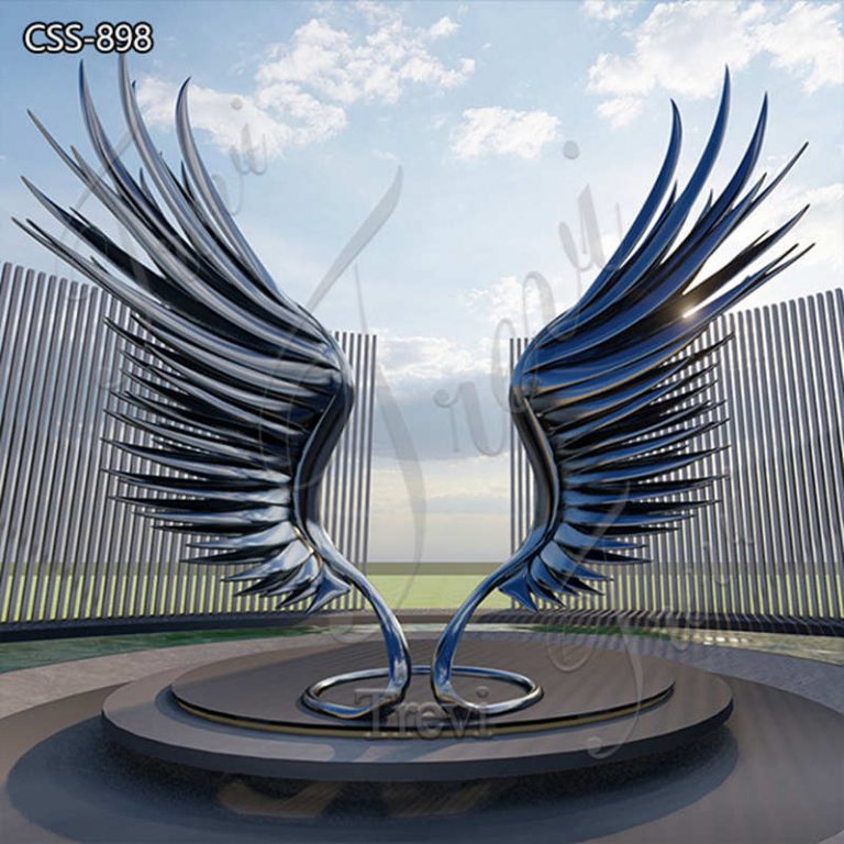 large metal angel wings-Trevi Sculpture