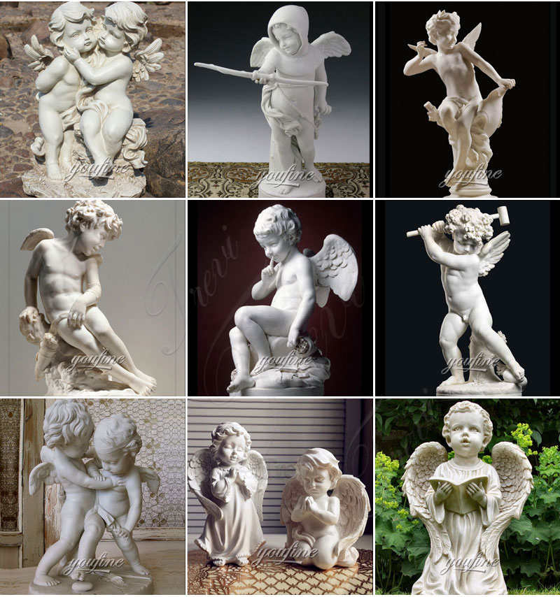 marble angel sculpture-Trevi Statue