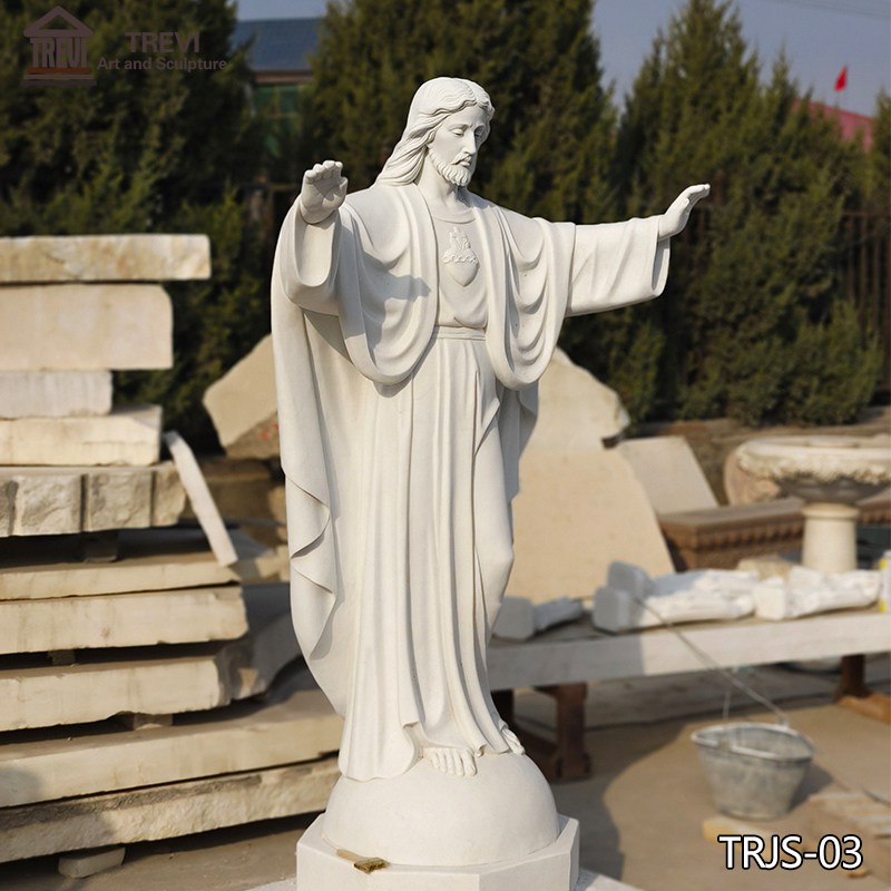 marble jesus statue