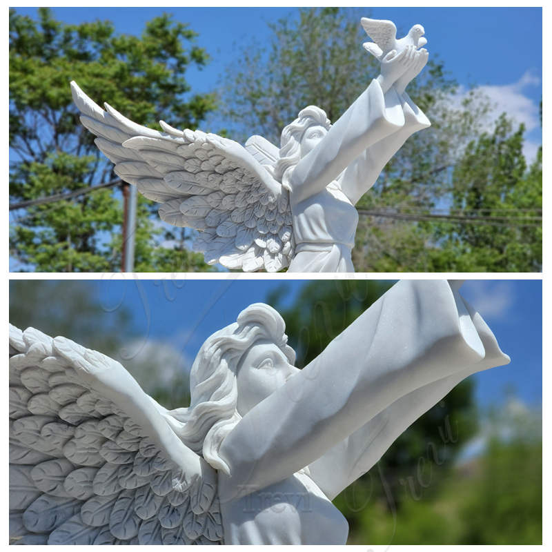 outdoor angel statues--Trevi Sculpture