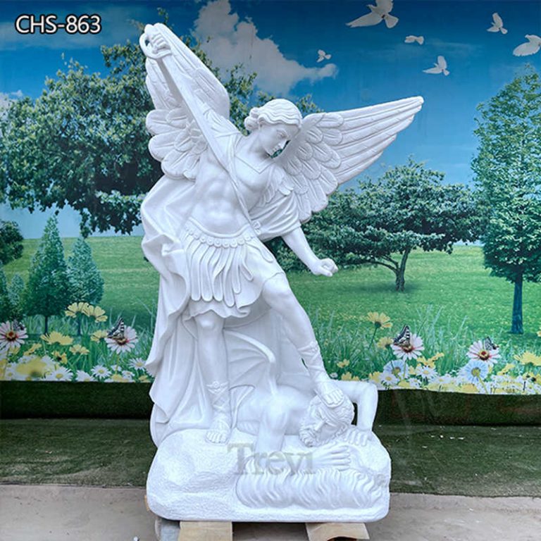 st michael the archangel statue outdoor-Trevi Statue