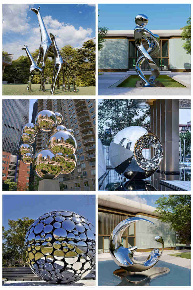 stainless steel rabbit-Trevi Sculpture
