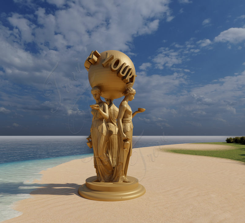 the world is yours sculpture-Trevi Sculpture (2)
